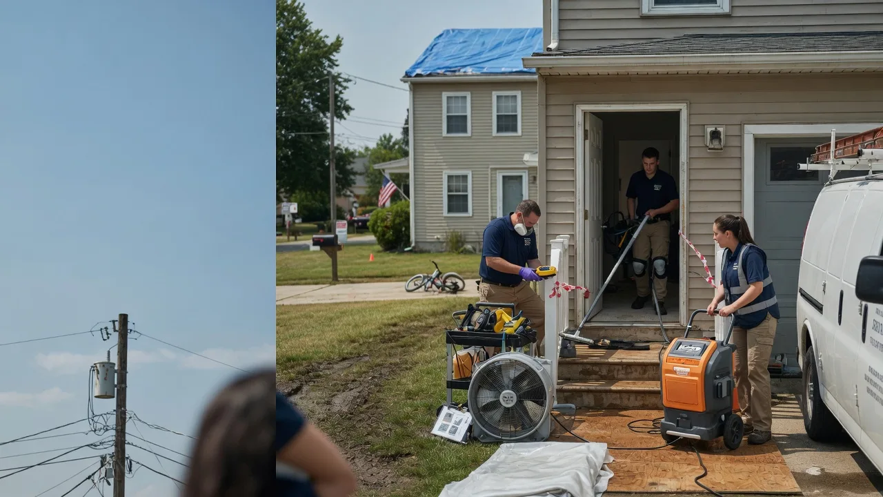 Water Damage Repair in Camp Dennison, OH near me